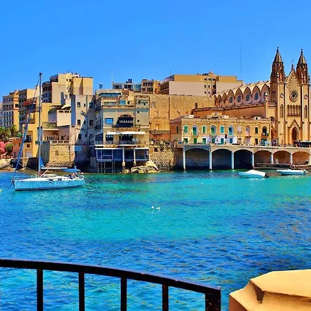 Modern 1br Maisonette Steps From The Promenade Sliema
